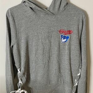 PINK Victoria's Secret Chicago Cubs Sweatshirt Hoodie Logo Women’s Small